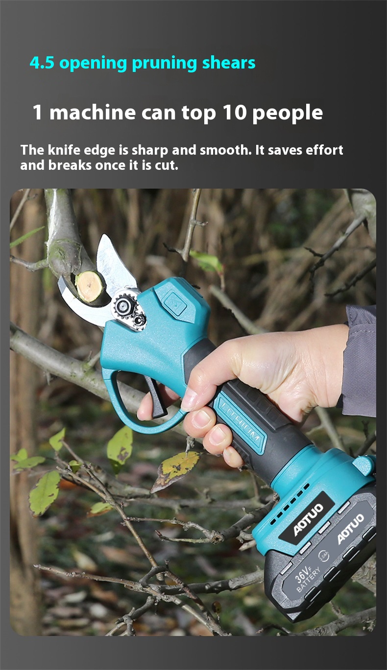 Electric Chain Saw Pruning Cutter Long Pole Chainsaw Garden Pruner Shears Plastic Metal Blade 36V Lithium Battery DIY Gardeners manufacture