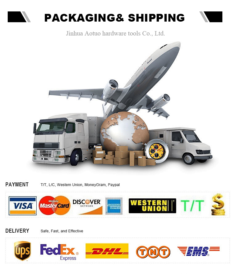 Packaging & shipping specifications