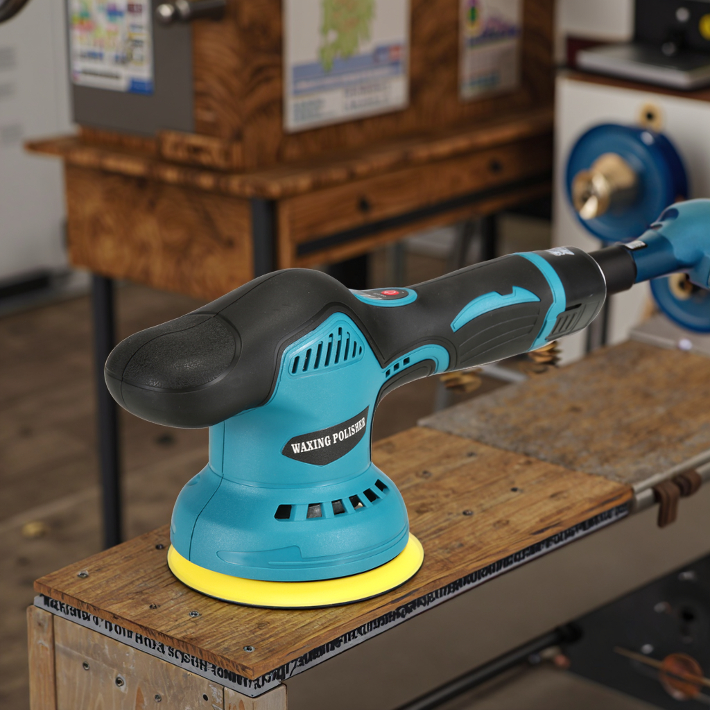 110-240V 5-Inch Industrial Grade Cordless Electric Polisher with Polishing Pad-General Purpose factory