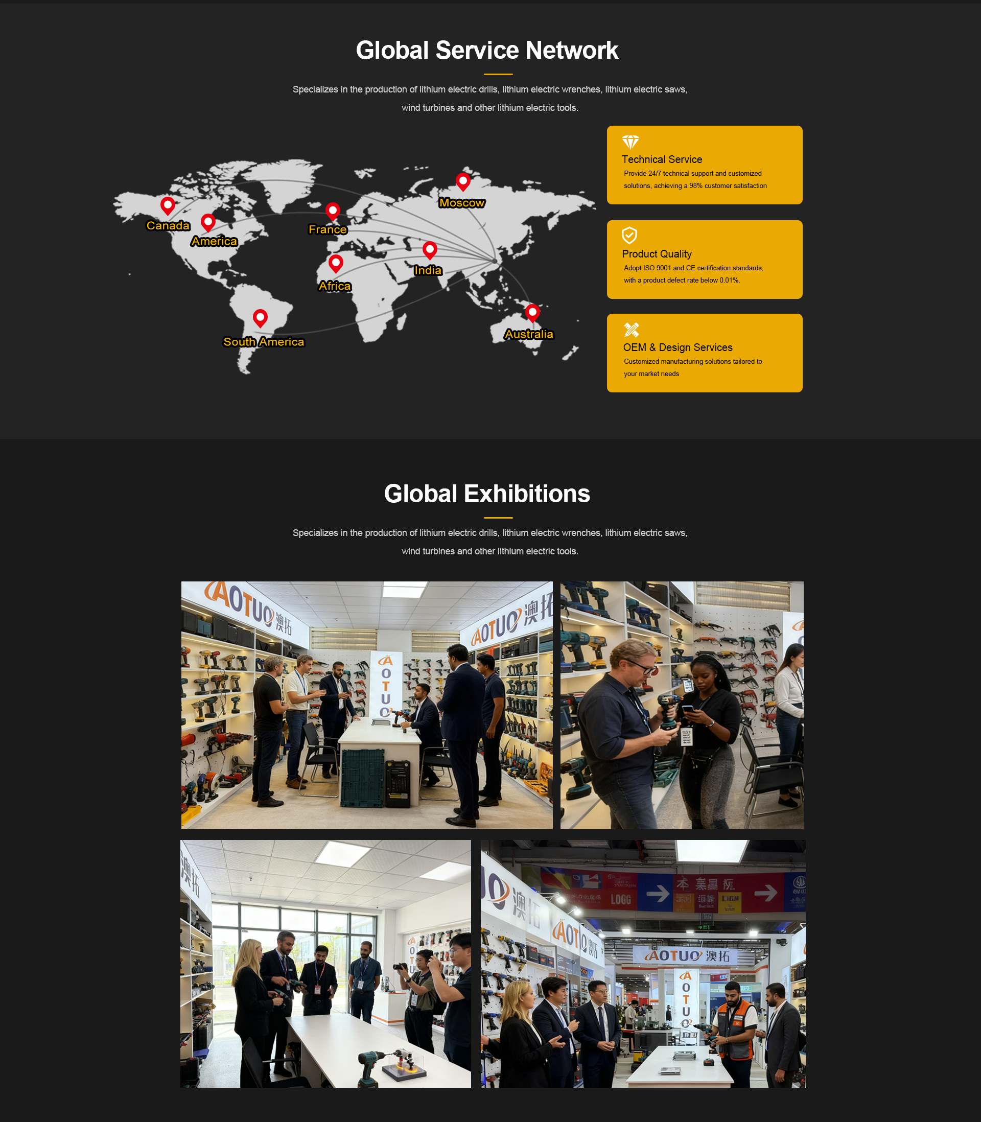 Trade show participation