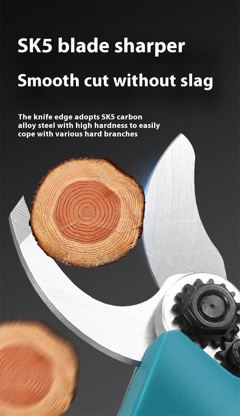 Electric Chain Saw Pruning Cutter Long Pole Chainsaw Garden Pruner Shears Plastic Metal Blade 36V Lithium Battery DIY Gardeners details