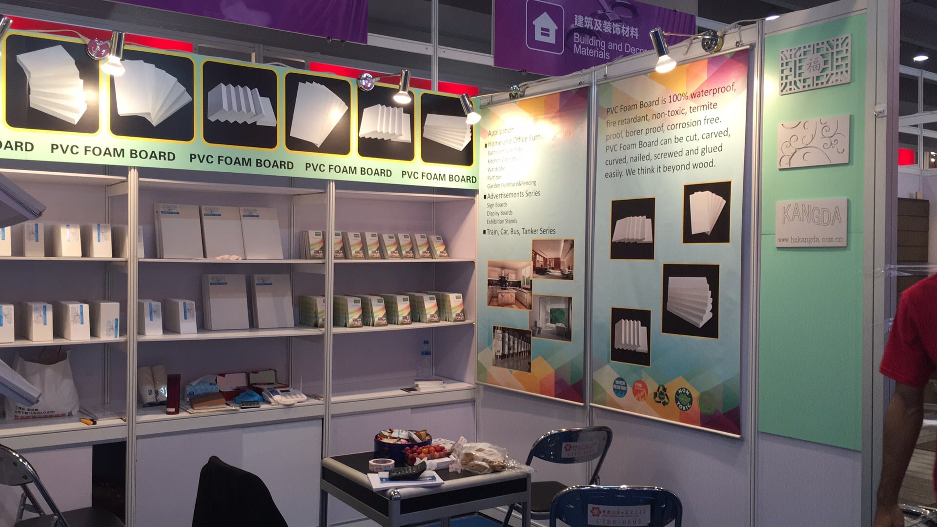Pvc Decorative Panels Expand 15 mm pvc cabinet foam board manufacture