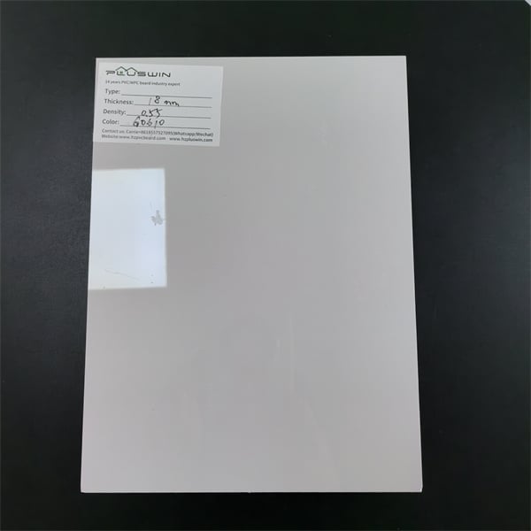 El diseño elegante y moderno del tablero de acrílico pre-laminado
