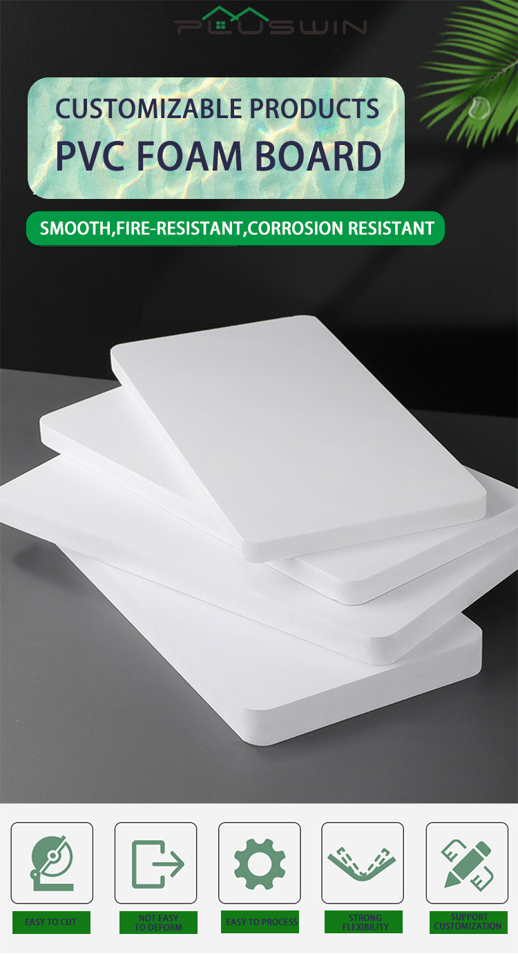 UV printing PVC Sintra sheet 1/8 manufacture