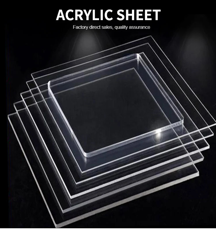 PLUSWIN ACRYLIC SHEET 3MM 6MM 9MM 4*8FT TRANSPARENT details