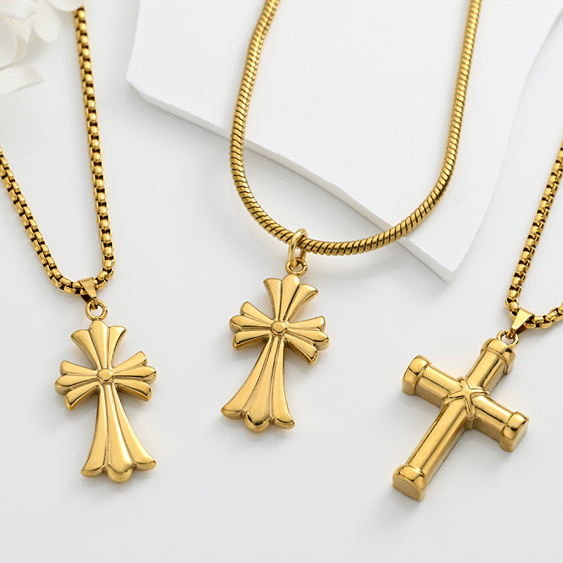 Applications of Stainless Steel Cross Necklaces in Various Industries