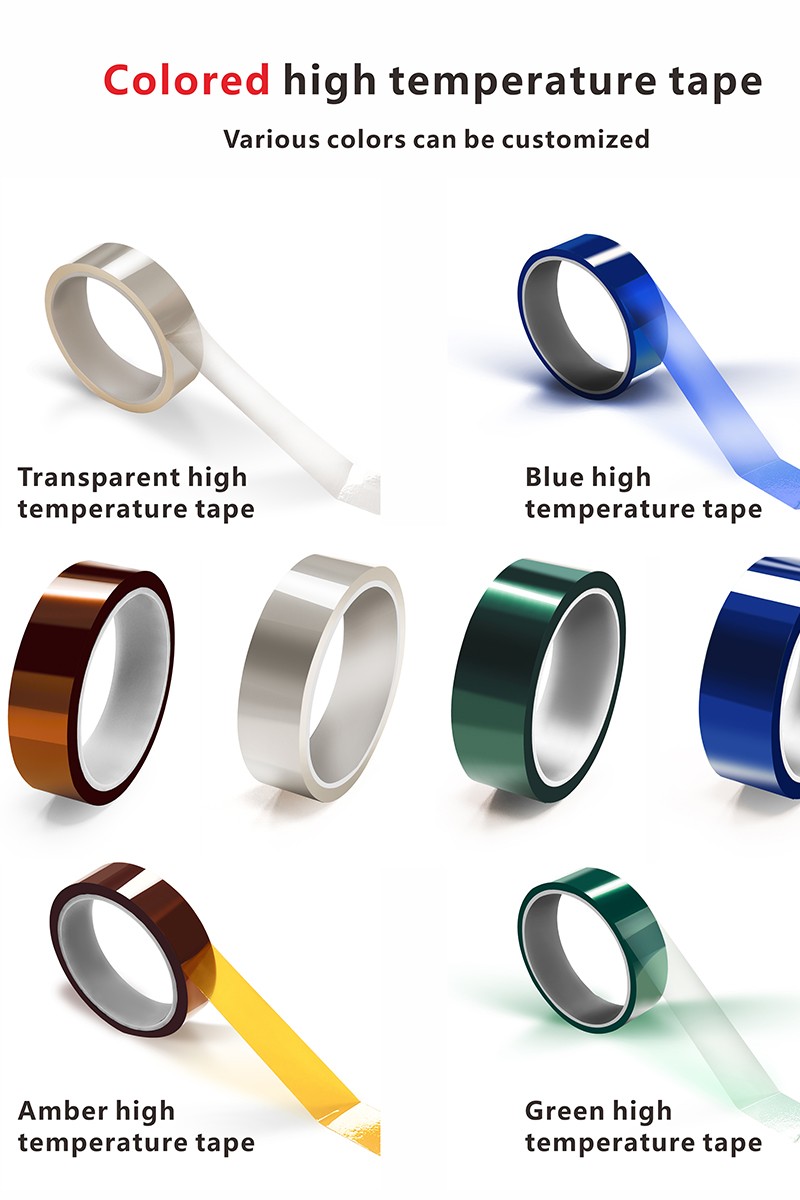 3.4 HWK PET high temperature resistant electrical insulation tape is suitable for electronic and electrical sublimation dye cups manufacture