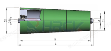 A New Type Of Cone Bend Roller Conveyor Roller For Automatic Conveyor Table supplier