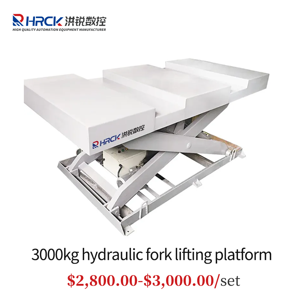 Hongrui-Stable Lifting With 3 Tons E Type Hydraulic Scissor Lift Table supplier