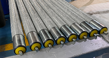 A New Type Of Cone Bend Roller Conveyor Roller For Automatic Conveyor Table manufacture