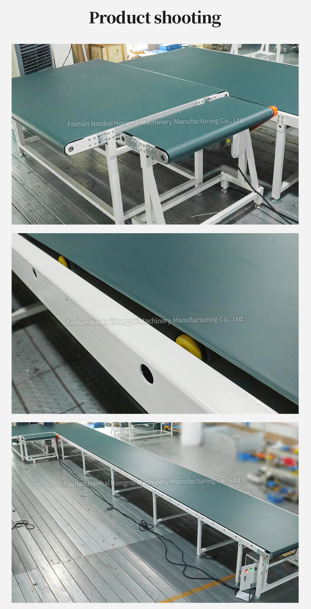 HONGRUI PVC Edge Banding Machine Return Conveyor Edge factory