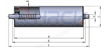 A New Type Of Cone Bend Roller Conveyor Roller For Automatic Conveyor Table details