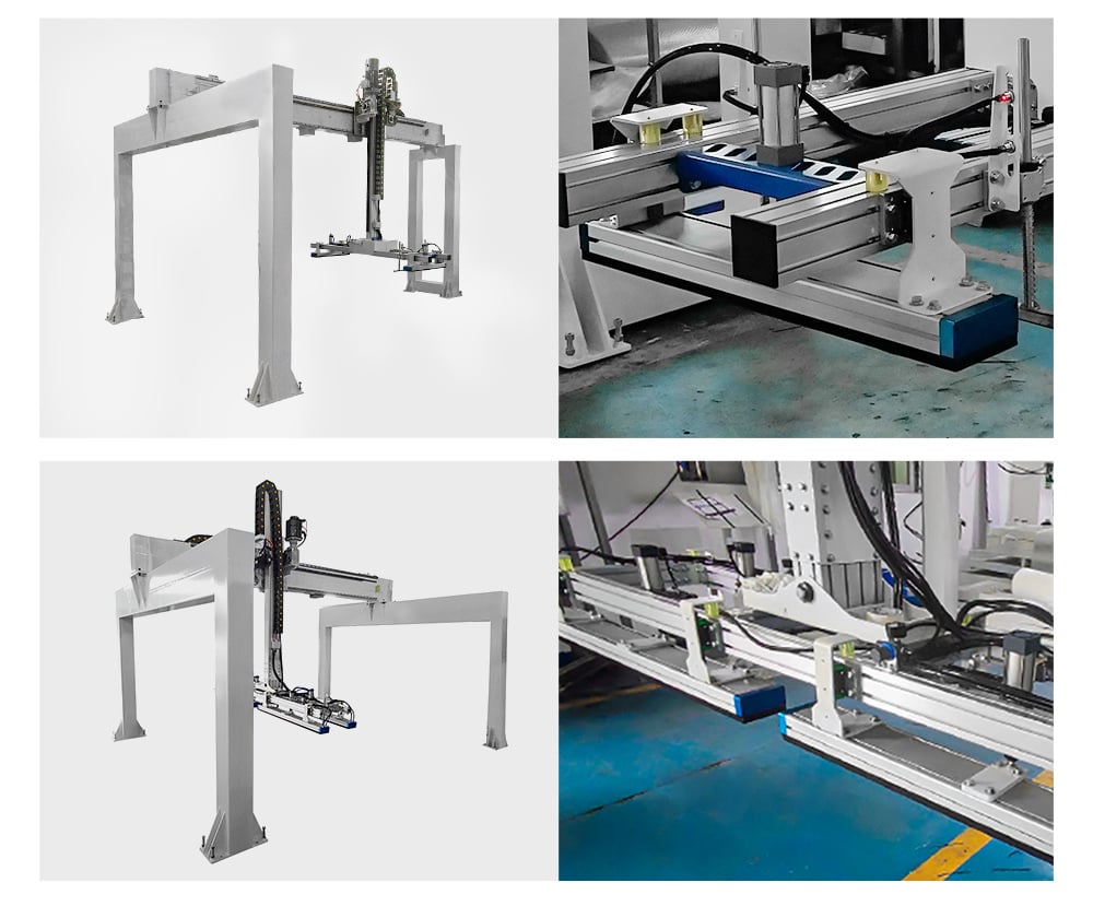 Gantry robotic arm accessories Sponge suction cup with built-in vacuum sponge suction cup factory