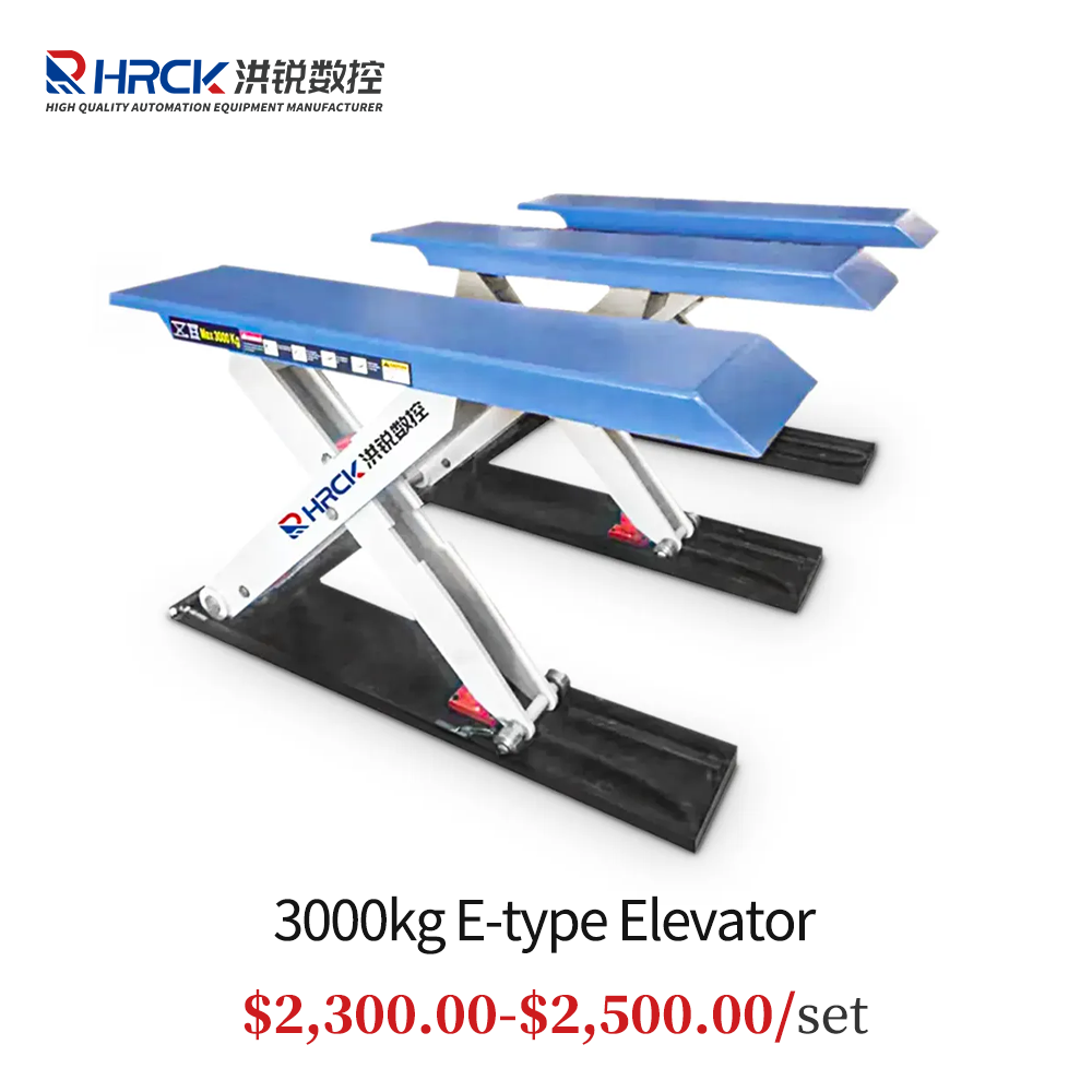 Hongrui-Stable Lifting With 3 Tons E Type Hydraulic Scissor Lift Table manufacture