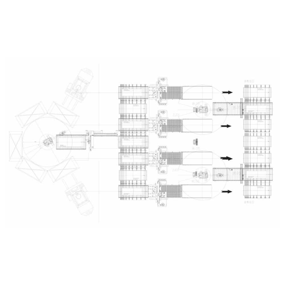 Suitable for intelligent three-dimensional panel layout warehouse of ERP system connected to panel furniture