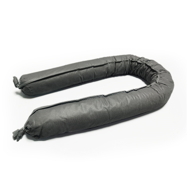 Versatile absorbent socks for all types of liquids, including oil and chemicals