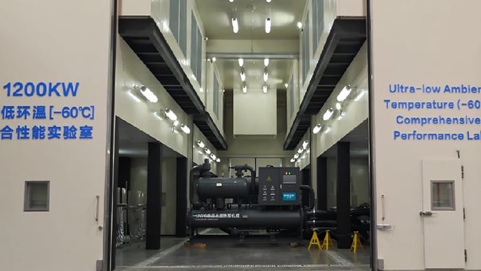 laboratori integral d’ultra-baixes temperatures ambientals de 1200 kW