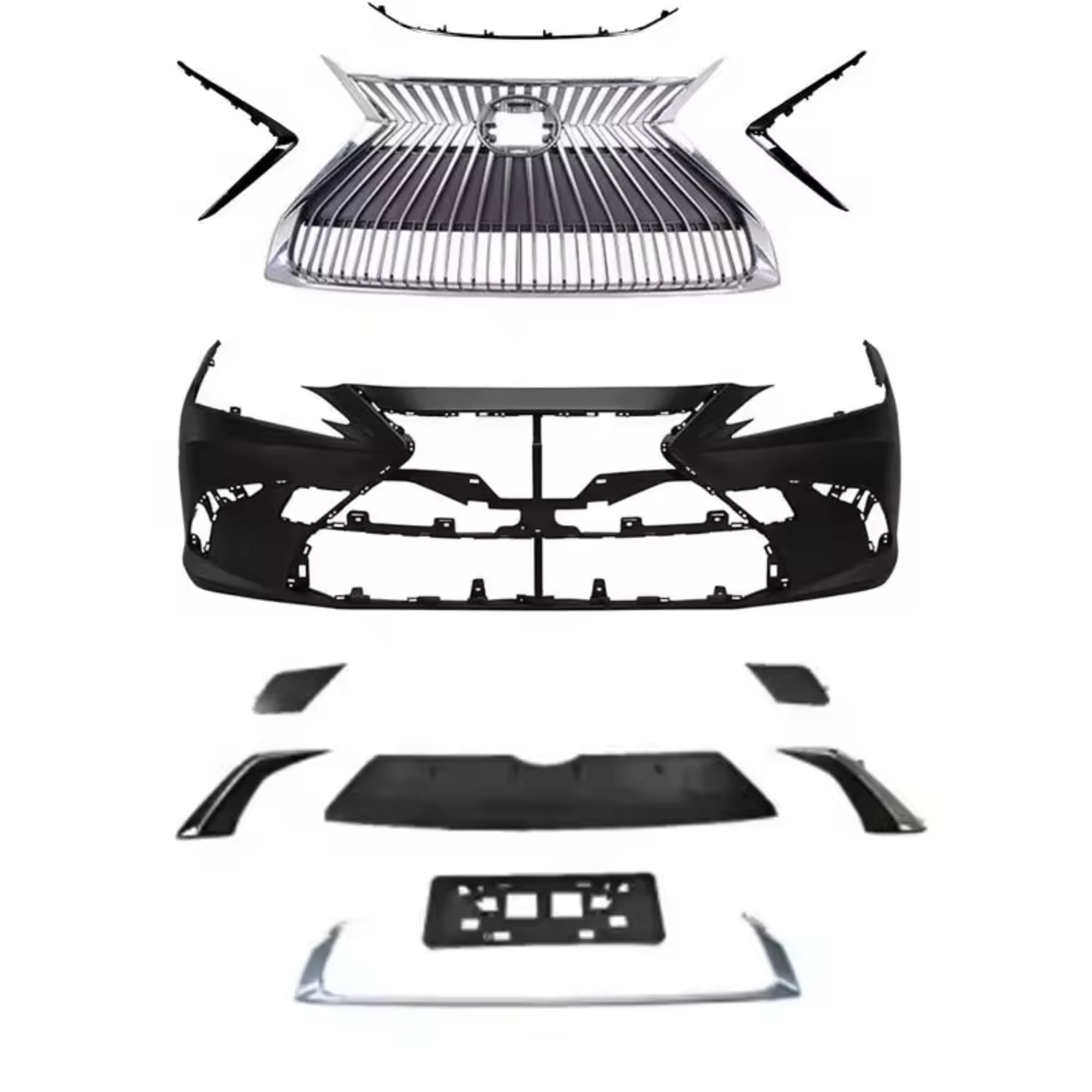 Saivis Car accessories plastic front bumper Cover body kit for LEXUS 18-20 ES300H