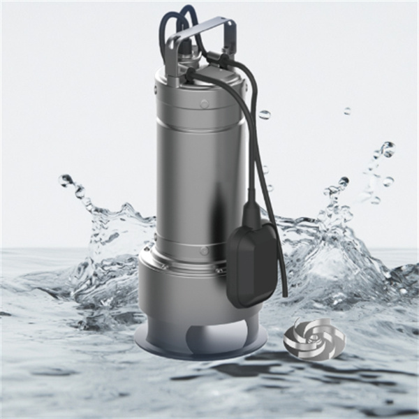 Pompe sous-marine en acier inoxydable polyvalente et durable pour la gestion des eaux usées