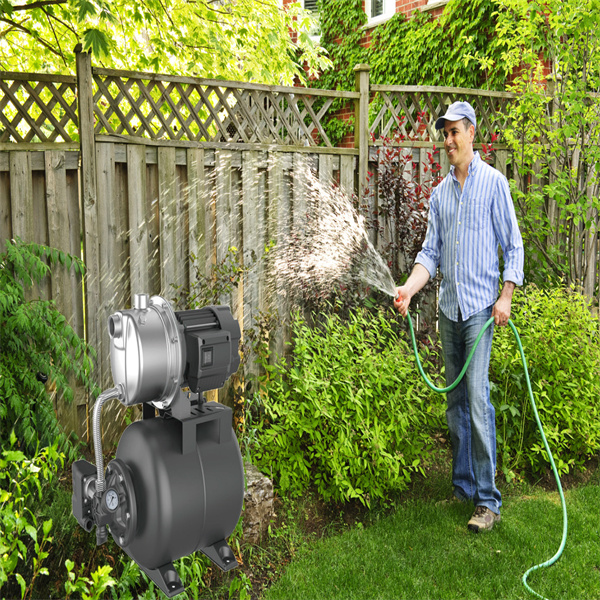 Effortlessly irrigate your garden with a pressure booster pump