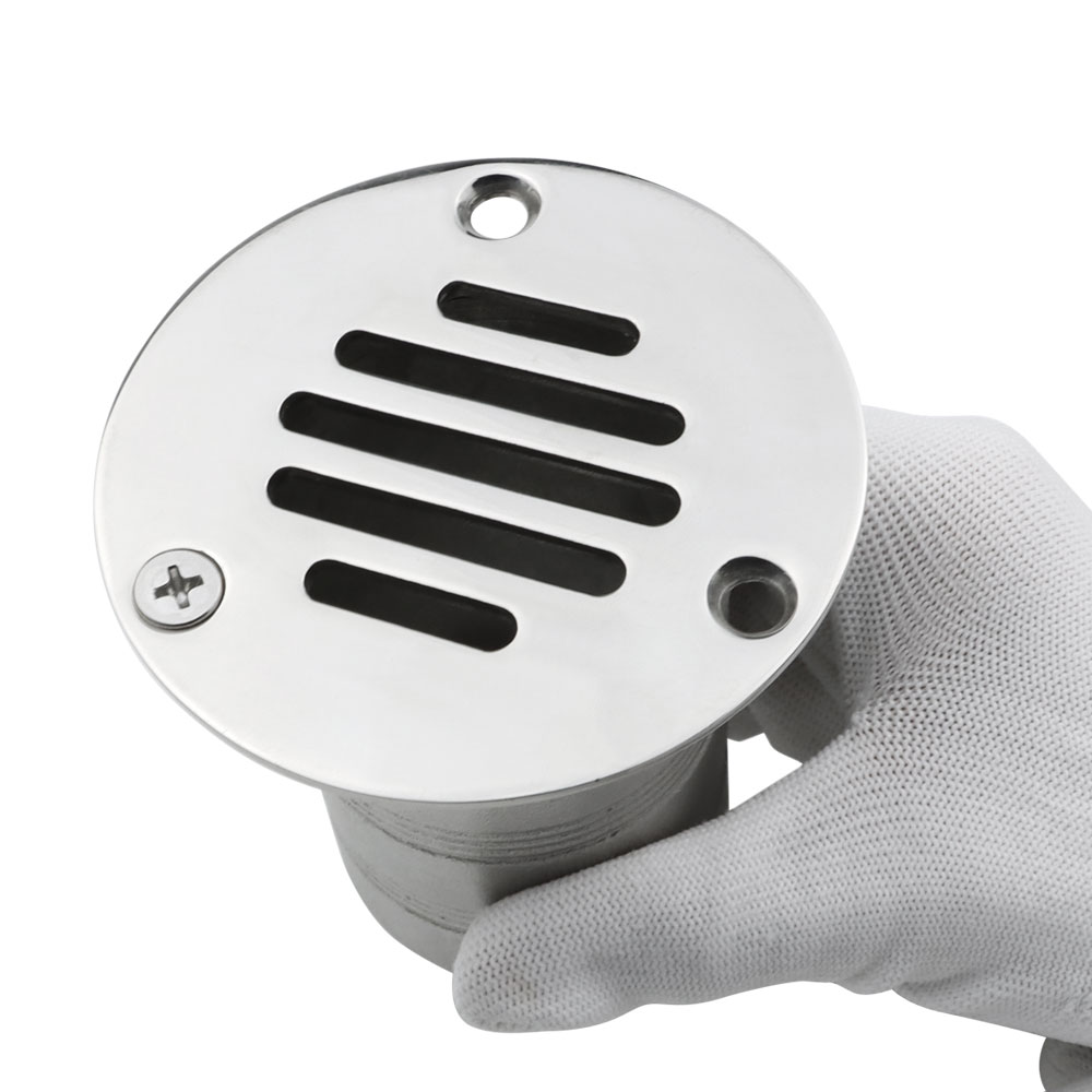 Superior design and craftsmanship in boat floor drain systems for improved safety on deck