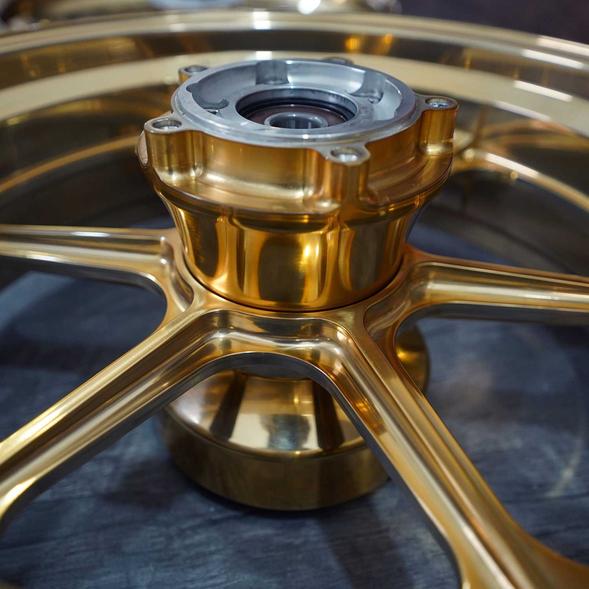 Motorrad Monoblock Gussräder