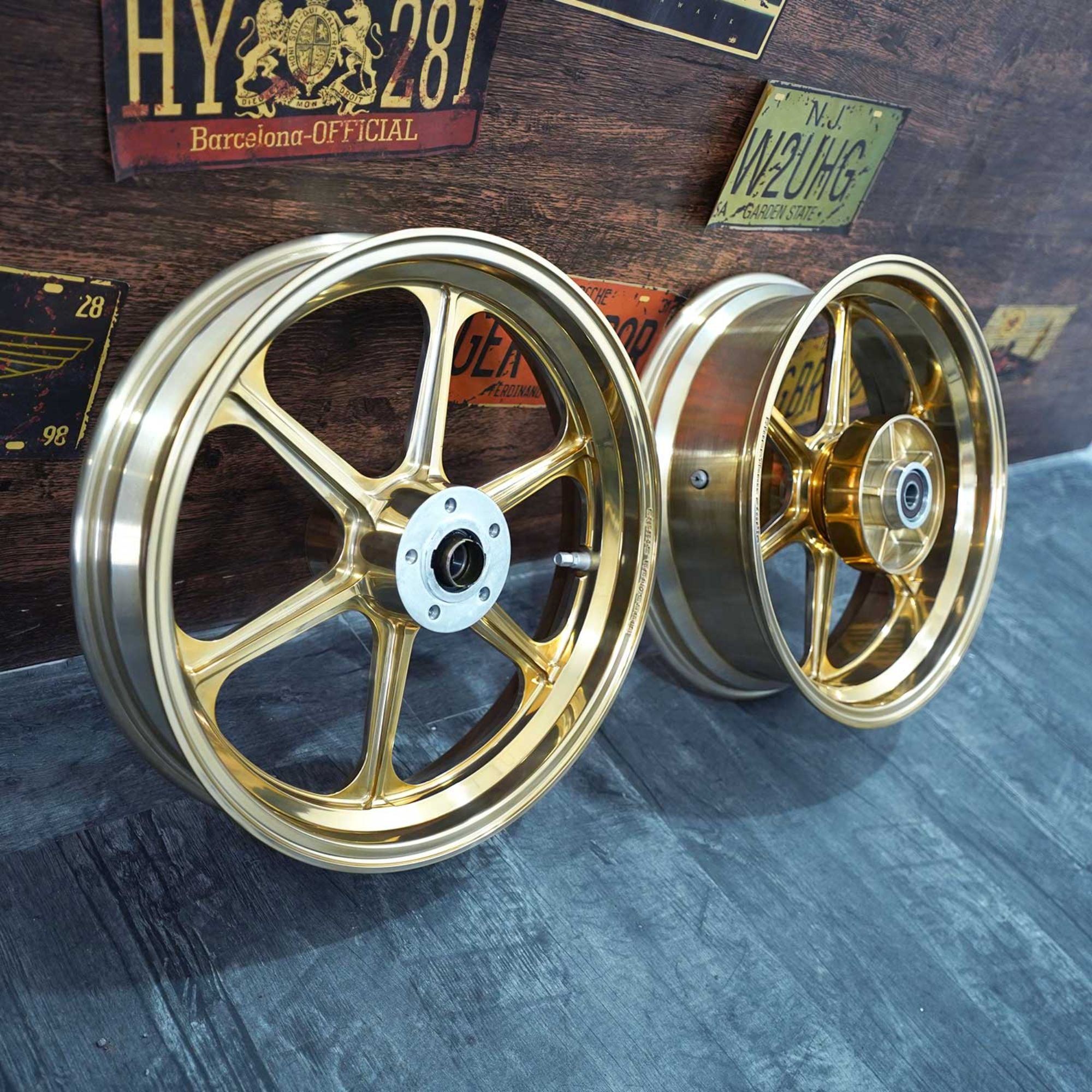 Motorrad Monoblock Gussräder