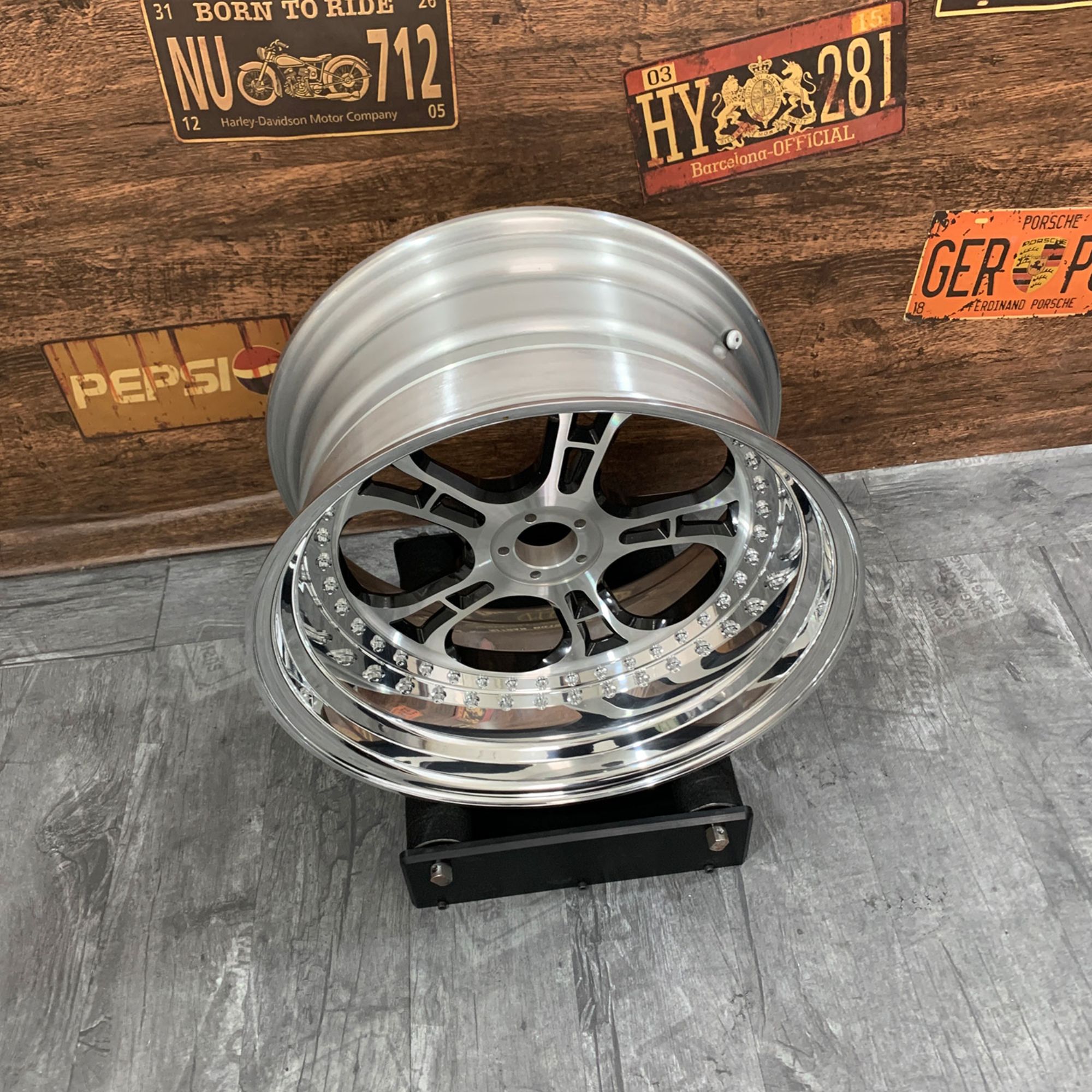 3-teilig Motorrad Gussräder