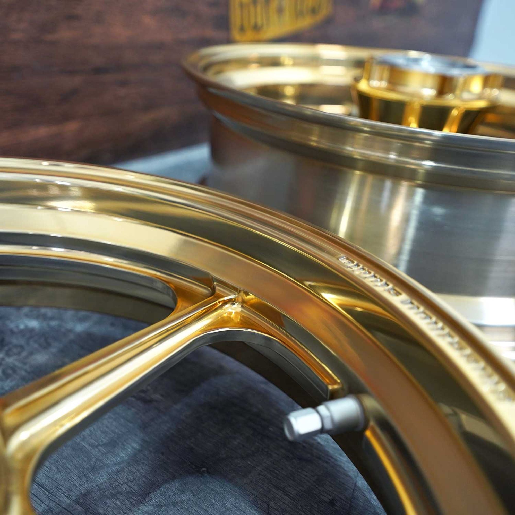 Motorrad Monoblock Gussräder
