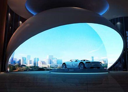 Internal Display Spherical LED Screen