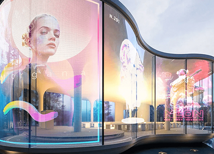 P2.8-5.6 LED Film Screen