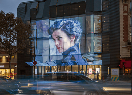 P7.82 LED Film Screen