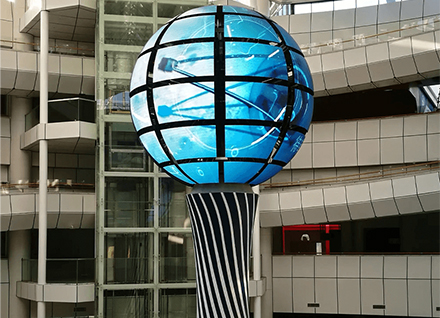 P4 LED Ball Screen