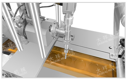 DPP-115 Food Grade Honey Jam Liquid Chocolates Butter PVC Blister Packing Machine factory