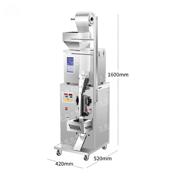 Easily customize and label your products with our powder packaging machine