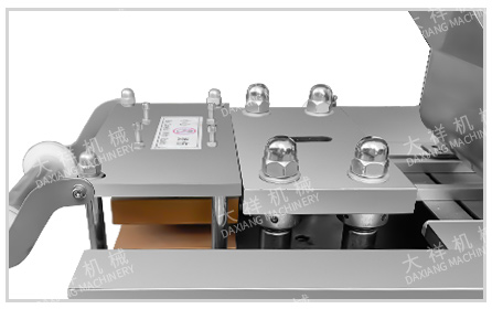 DPP-140 CE ISO Food Industrial Candy Chocolate Chewing Gum Custom Mold Aluminum-plastic Blister Packaging Machine details
