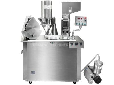 Arbeitsprinzip der halbautomatischen Kapselfüllmaschine