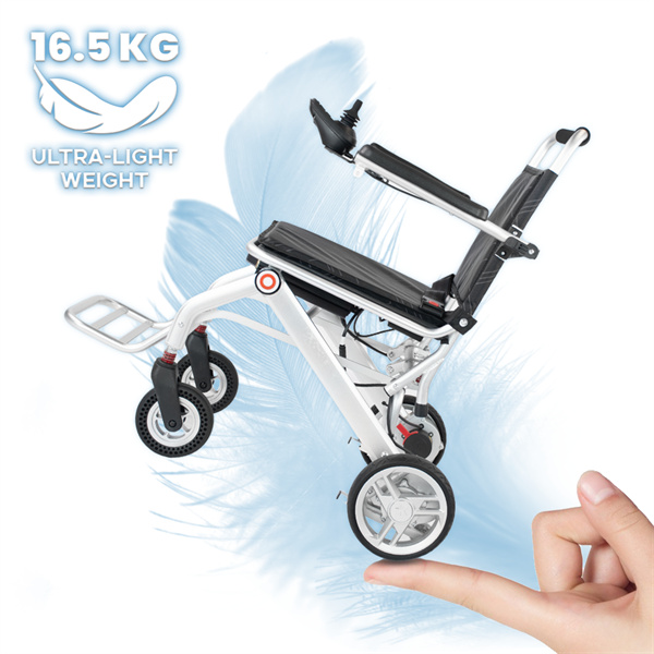 Discover the lightweight power wheelchair.