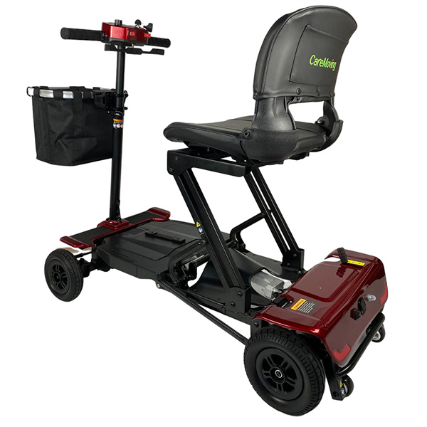 Féach ar an chomhaontas atá i Pride Mobility Scooter