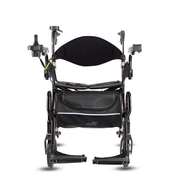 Fan ar Bhogadh Go Soiléir agus Iomlán le Rollator Chorraithe