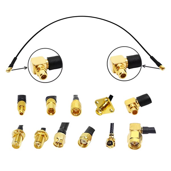 Precision-engineered MCX adapters for top performance