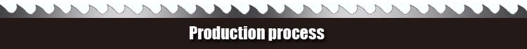 Fish bone meat cutting band saws saw blade manufacture