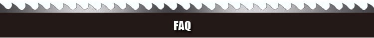 Fish bone meat cutting band saws saw blade manufacture