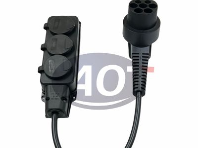 Rechargez N'importe Où : Adaptateur de Fiche EV Type-2 Compact pour Prise Universelle