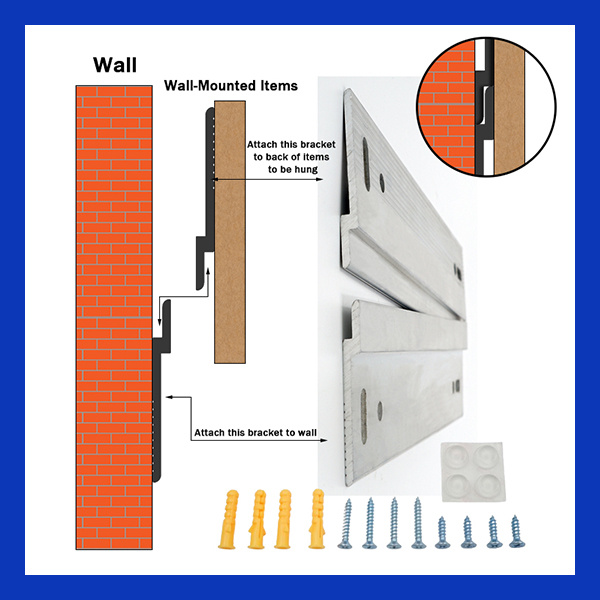Simplifying the process of hanging wall du00e9cor with customizable adjustments