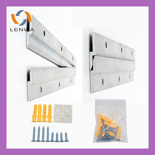 Achieve a professional look in your home or workshop with the clean and modern aesthetic of French cleat hangers.