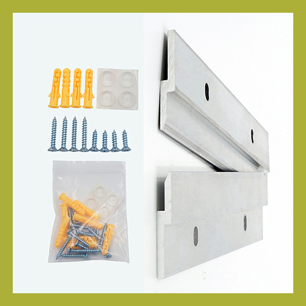 Professional-grade hanging kit for heavy-duty mirrors