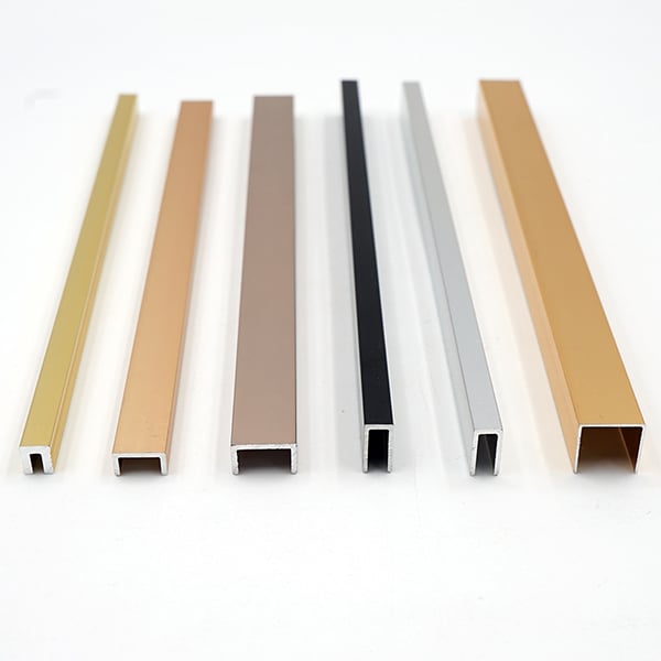 Use of Aluminum Channel Shapes
