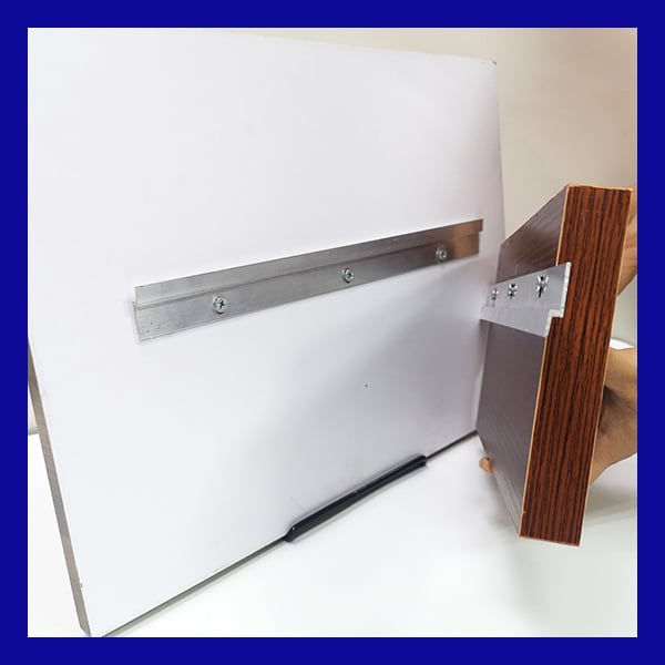 Durable and reliable support for heavy mirrors and frames