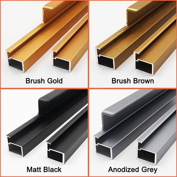 Safety with aluminum door profiles